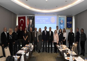 Bakan Uysal  Antalya Rotary Kulbnn  Konuu Oldu